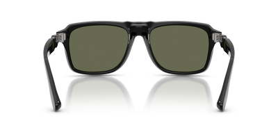 Persol PO8002S mit Schwarz Gestell und Grün Gläsern - Bild 5