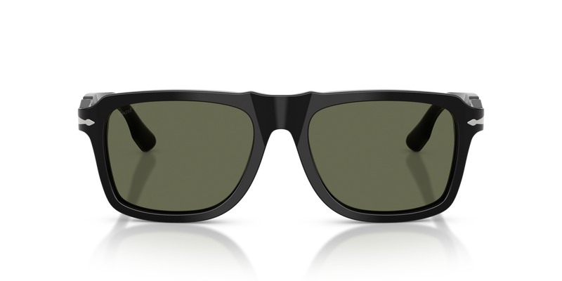 Visit PO8002S with Black Frame and Green Lenses