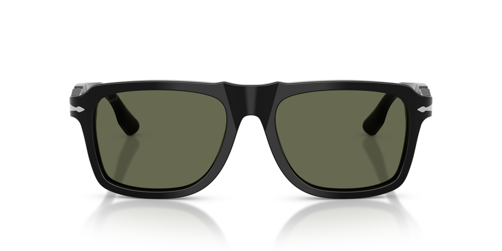 Persol PO8002S mit Schwarz Gestell und Grün Gläsern - Bild 2