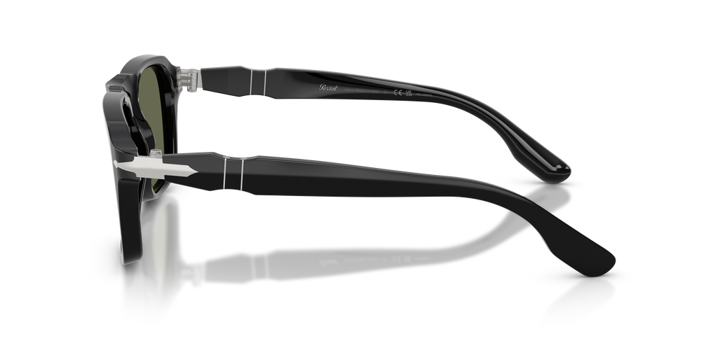 Persol PO8002S mit Schwarz Gestell und Grün Gläsern - Bild 4