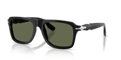 Persol PO8002S mit Schwarz Gestell und Grün Gläsern - Bild 1