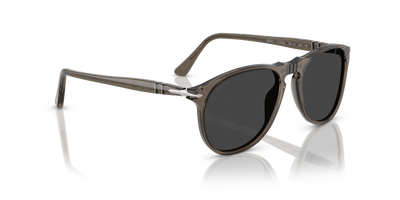 Persol PO9649S with Smoke Frame and Black Lenses - Image 3