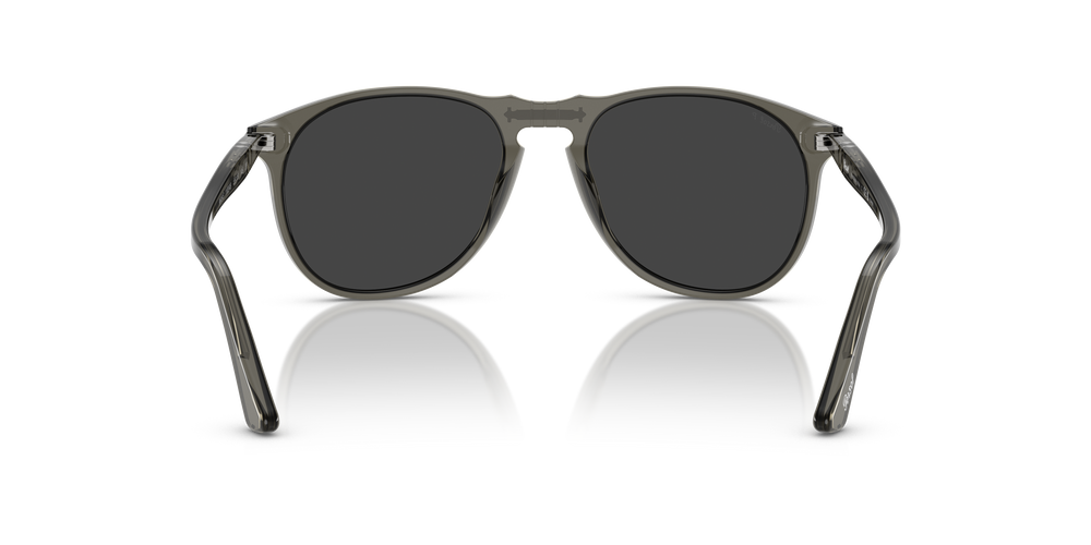Persol PO9649S with Smoke Frame and Black Lenses - Image 5