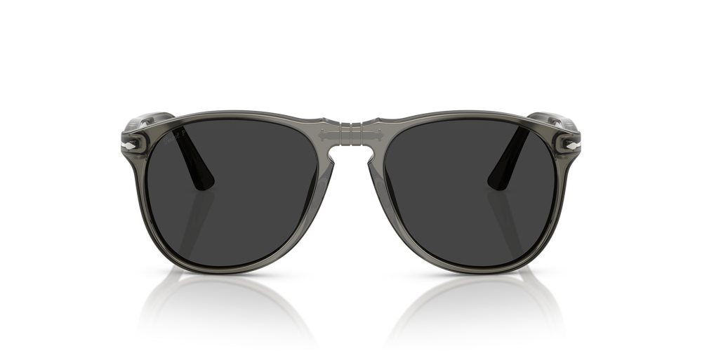 Persol PO9649S with Smoke Frame and Black Lenses - Image 2