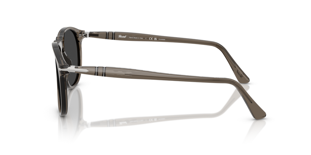 Persol PO9649S with Smoke Frame and Black Lenses - Image 4