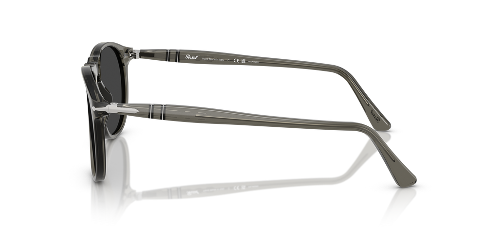Persol PO9649S with Smoke Frame and Black Lenses - Image 4