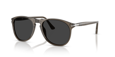 Persol PO9649S with Smoke Frame and Black Lenses - Image 1