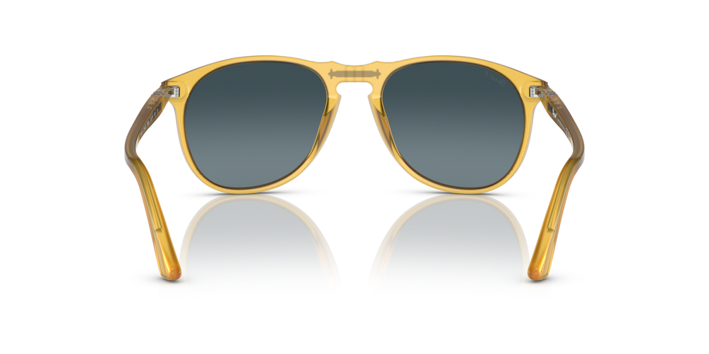Persol PO9649S con Montatura Miele e Lenti Blu - Immagine 4