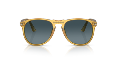 Persol PO9649S with Honey Frame and Blue Lenses - Image 2