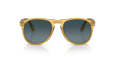 Persol PO9649S with Honey Frame and Blue Lenses - Image 2