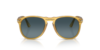 Persol PO9649S with Honey Frame and Blue Lenses - Image 2