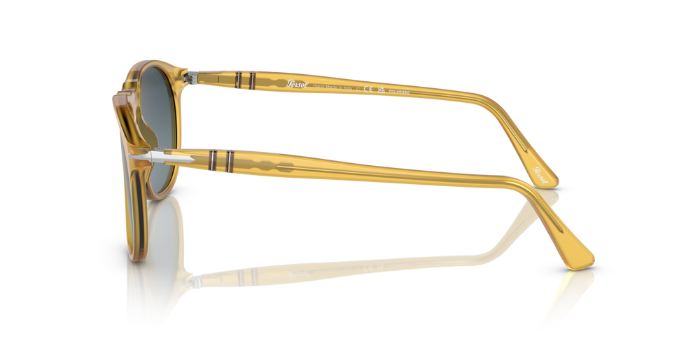 Persol PO9649S with Honey Frame and Blue Lenses - Image 3