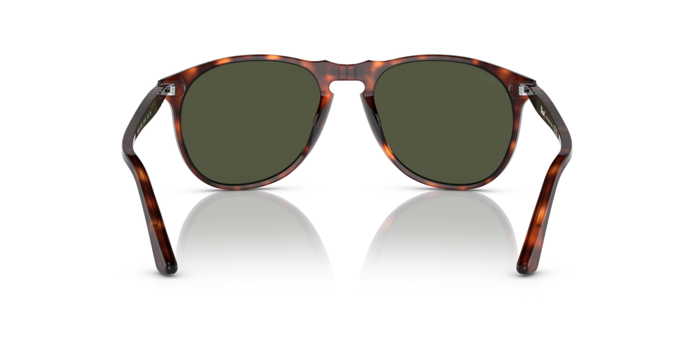 Persol PO9649S with Havana Frame and Green Lenses | Persol® US