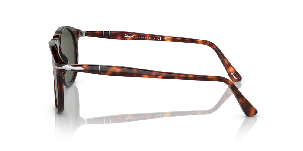 Persol PO9649S with Havana Frame and Green Lenses - Image 3