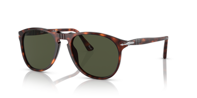 Persol PO9649S with Havana Frame and Green Lenses - Image 1
