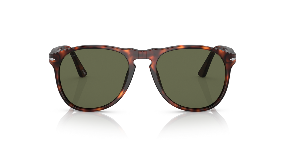 Persol PO9649S mit Havana Gestell und Grün Gläsern - Bild 2