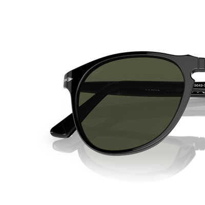 Persol PO9649S with Black Frame and Green Lenses – Variant Image