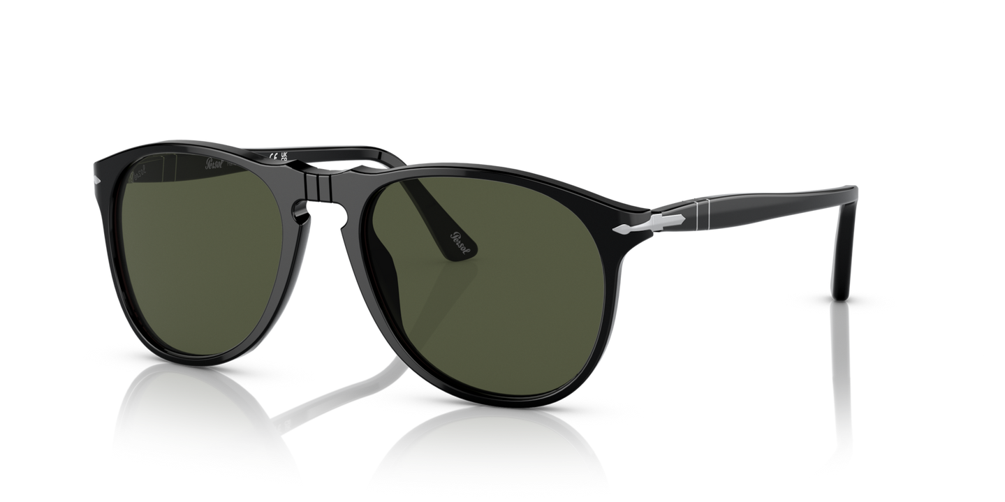 Persol PO9649S with Black Frame and Green Lenses - Image 1