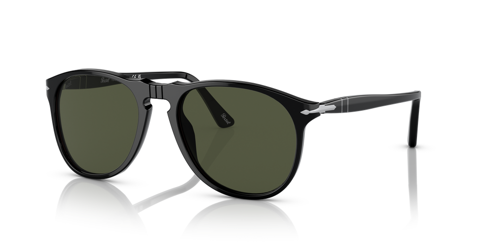Persol PO9649S with Black Frame and Green Lenses - Image 1