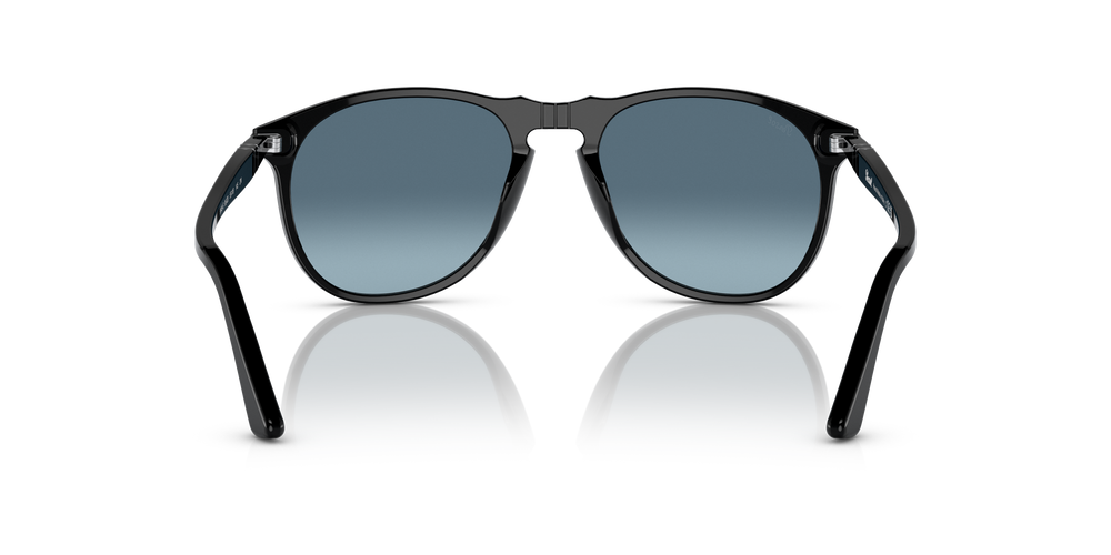 Persol PO9649S with Black Frame and Blue Lenses - Image 4