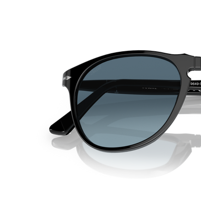Persol PO9649S with Black Frame and Blue Lenses | Persol® US