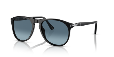 Persol PO9649S with Black Frame and Blue Lenses - Image 1