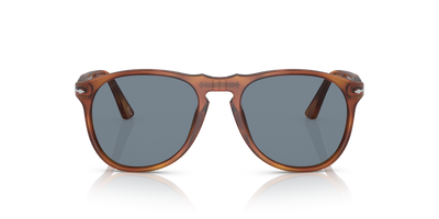 Persol PO9649S with Terra Di Siena Frame and Blue Lenses - Image 2