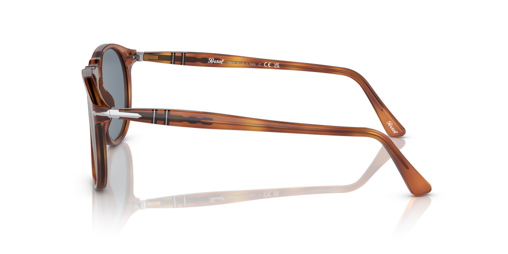 Persol PO9649S with Terra Di Siena Frame and Blue Lenses - Image 3