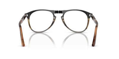 Persol PO9714VM with Black Striped Brown Grey Frame - Image 6
