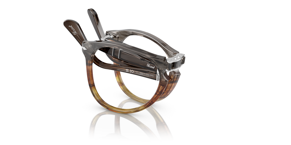 Persol PO9714VM avec Monture Marron opalescent intégré - Image 1