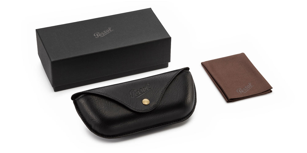 Persol PO2496SZ - Protector avec Monture Argent/Noir et Verres Vert - Image 6