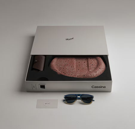 Persol storefront imagery, brand website preview image