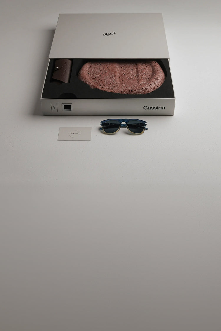 Eyewear care cleaning tips for your PO3401S - Persol &amp; Cassina Limited Edition with Blue Striped Sand Frame and Blue Lenses